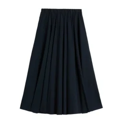 Elasticated-Waistband Skirt