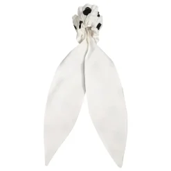 Elastico per capelli con foulard a pois