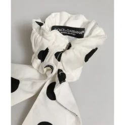 Elastico per capelli con foulard a pois
