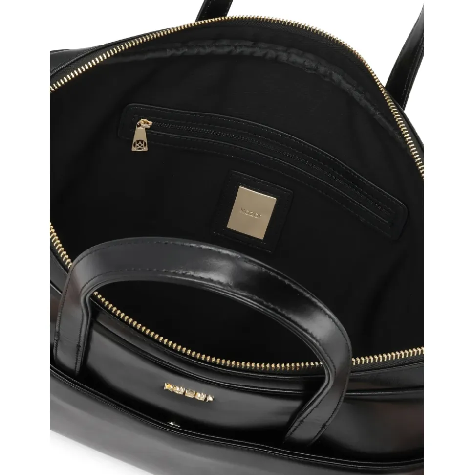 Elegante borsa in pelle per laptop