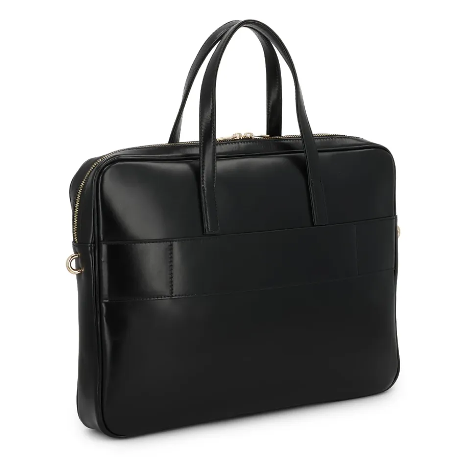 Elegante borsa in pelle per laptop