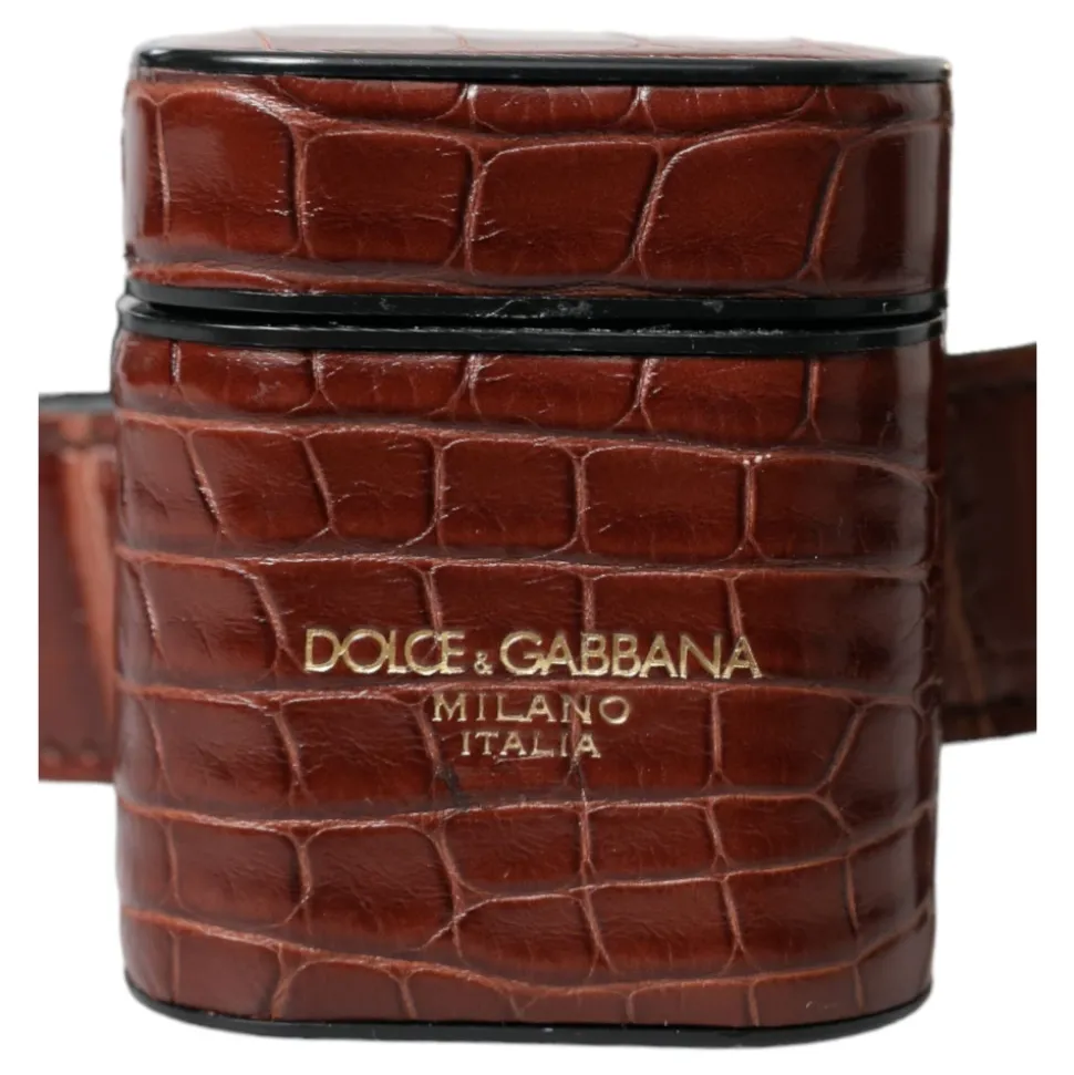 Elegante duo custodia Airpod e portamonete in pelle