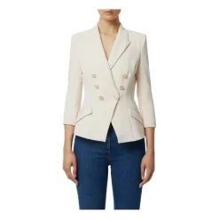 Elegante Giacca Slim Fit in Poliestere