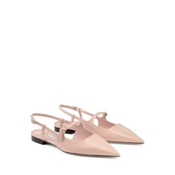 Eleganti Ballerine Flat con Chiusura alla Caviglia