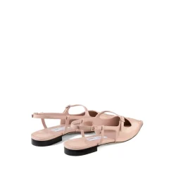 Eleganti Ballerine Flat con Chiusura alla Caviglia
