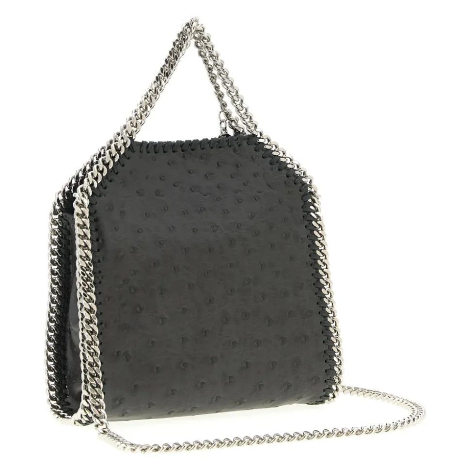 Falabella Ostrich Tiny Tote Bag
