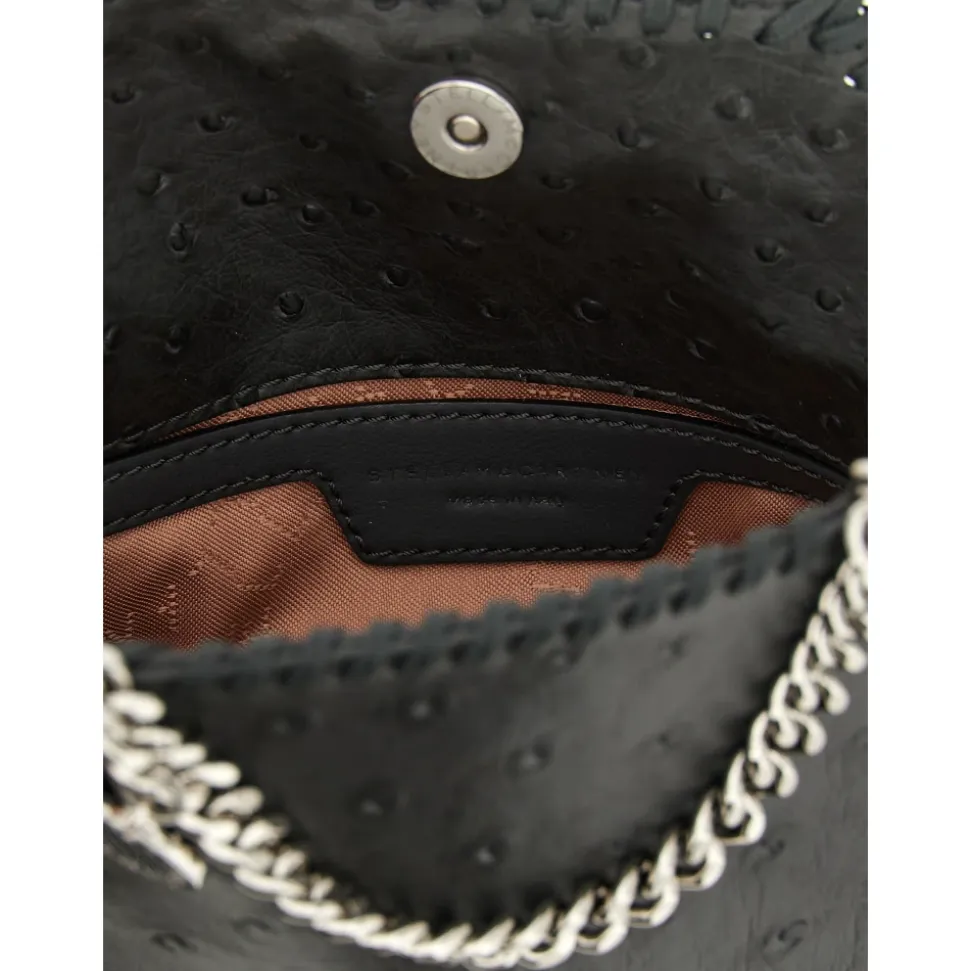 Falabella Ostrich Tiny Tote Bag