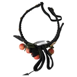 Fascia per Capelli con Cristalli di Frutta di Fico