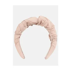 Fascia per capelli in nylon rosa cipria