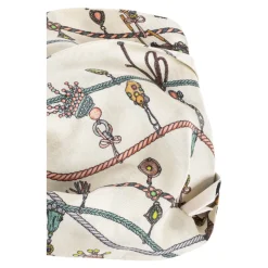 Fascia per capelli in twill di seta stampata