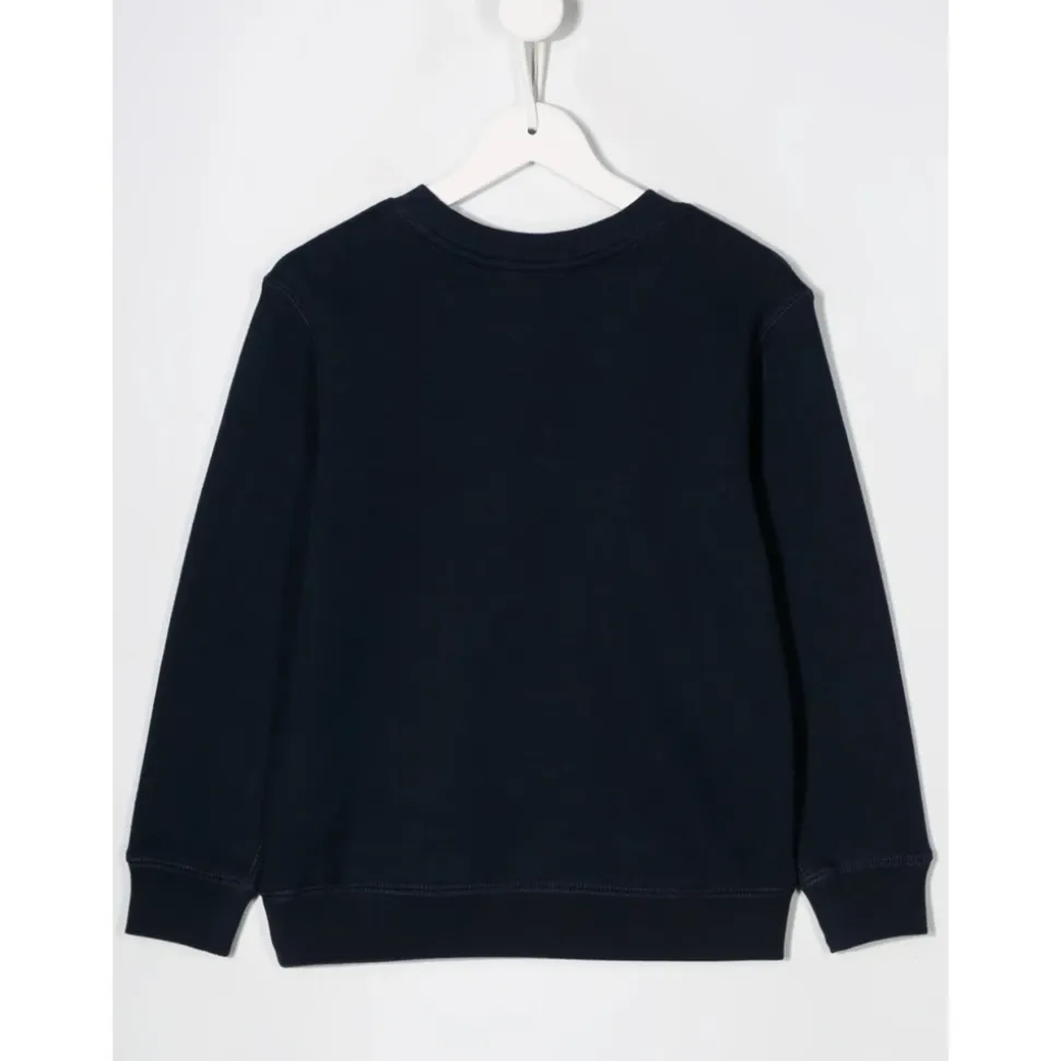 Felpa Blu Navy per Uomo