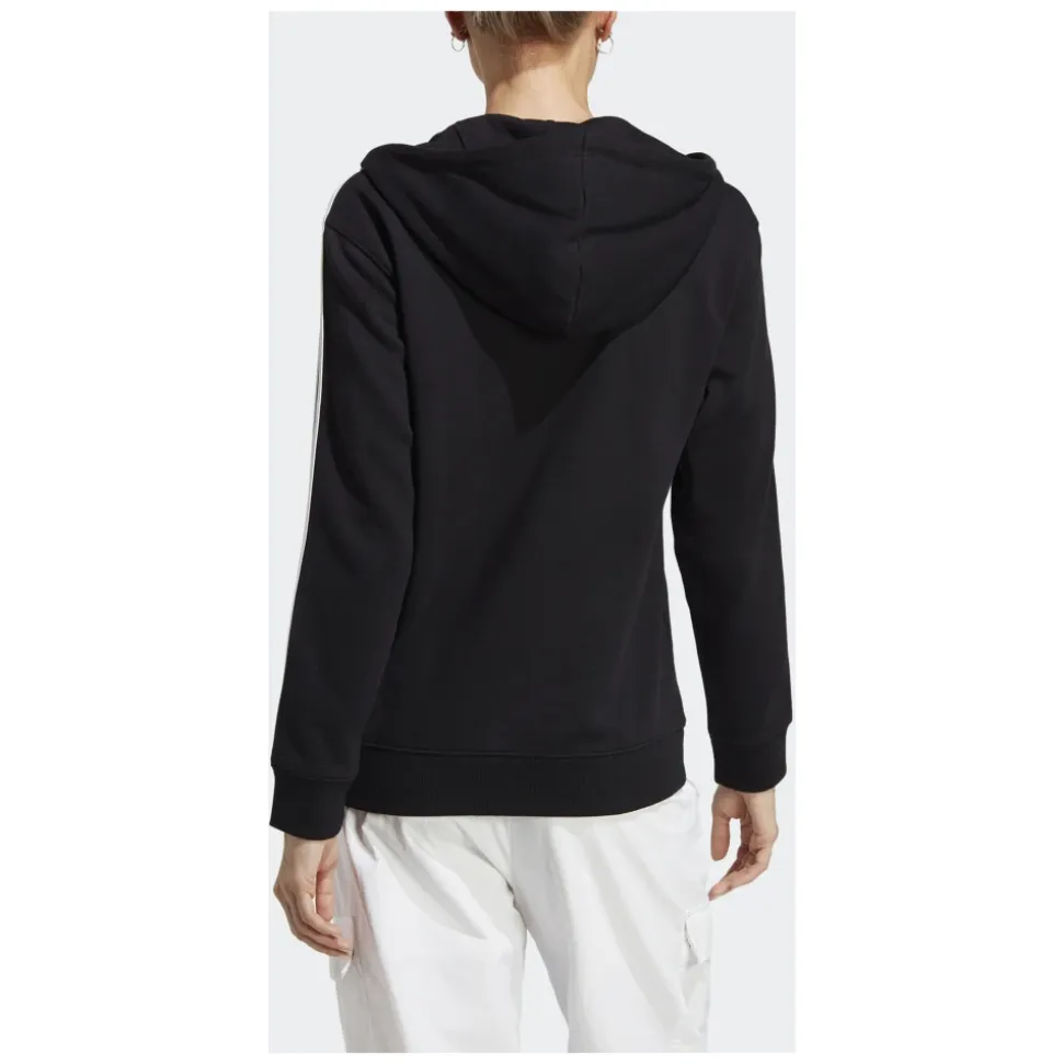 FELPA CON CAPPUCCIO ESSENTIALS 3-STRIPES