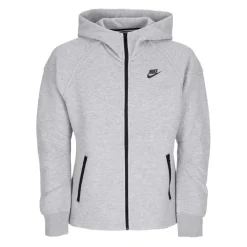 Felpa con Cappuccio e Zip Sportiva