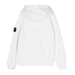 Felpa con cappuccio in cotone con logo Compass
