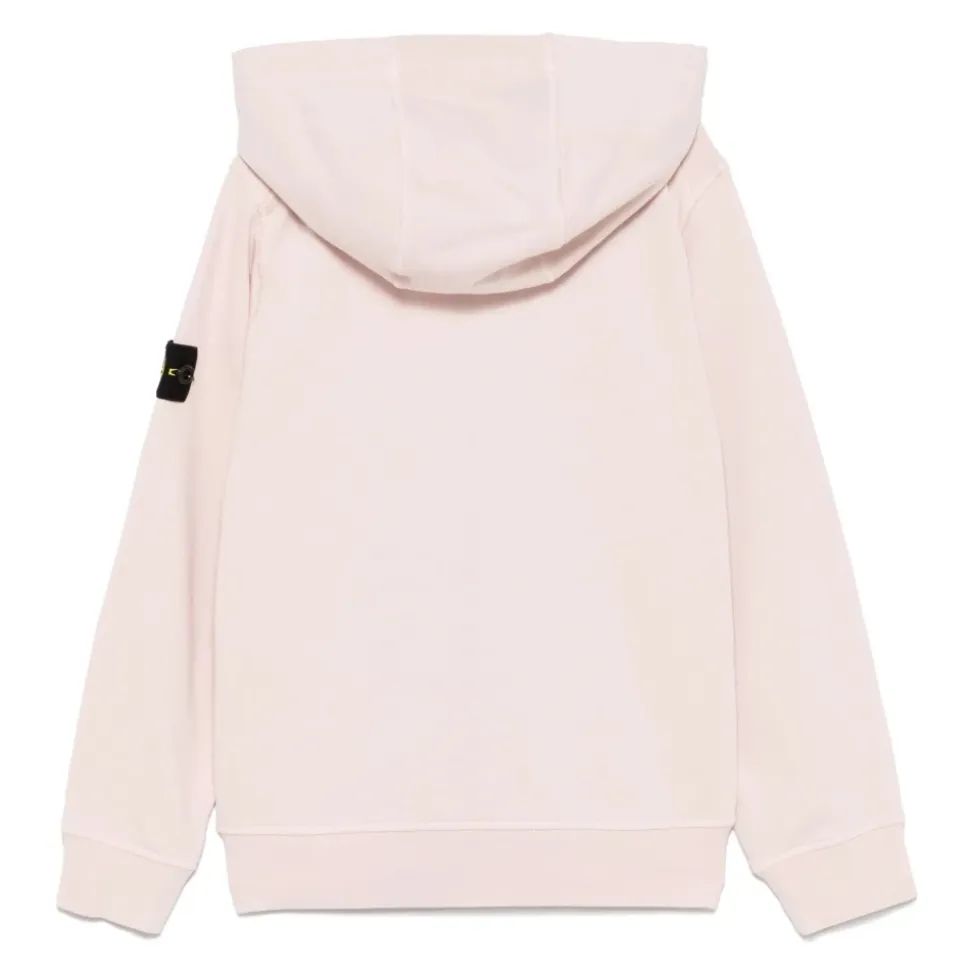 Felpa con Cappuccio Rosa Viola Donna