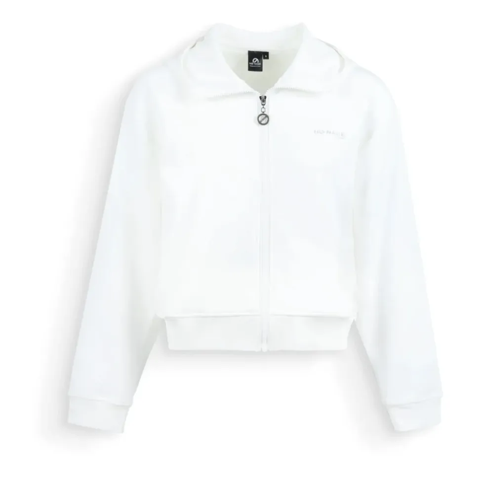 Felpa con zip intera