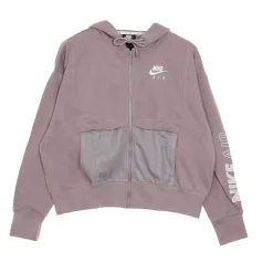 Felpa con Zip Viola Sportswear Air Top