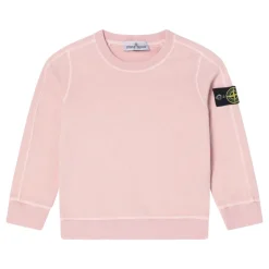 Felpa Rosa Girocollo