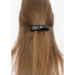 Fermaglio per Capelli in Pelle Decorata