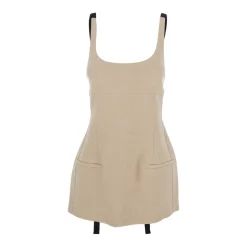 Flared Linen Blend Top