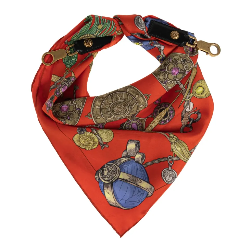 Foulard en soie imprimé Broken Jewels