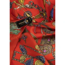 Foulard en soie imprimé Broken Jewels