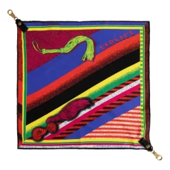 Foulard in Seta Stampato Charm 55 cm