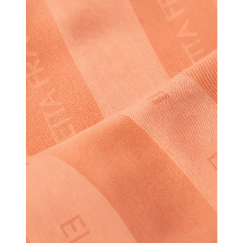 Foulard in viscosa e modal con righe jacquard