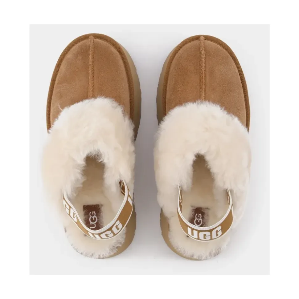 Funkette Slippers Chestnut