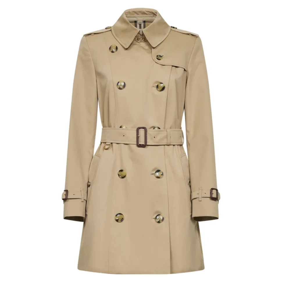 Gabardine Trench Coat