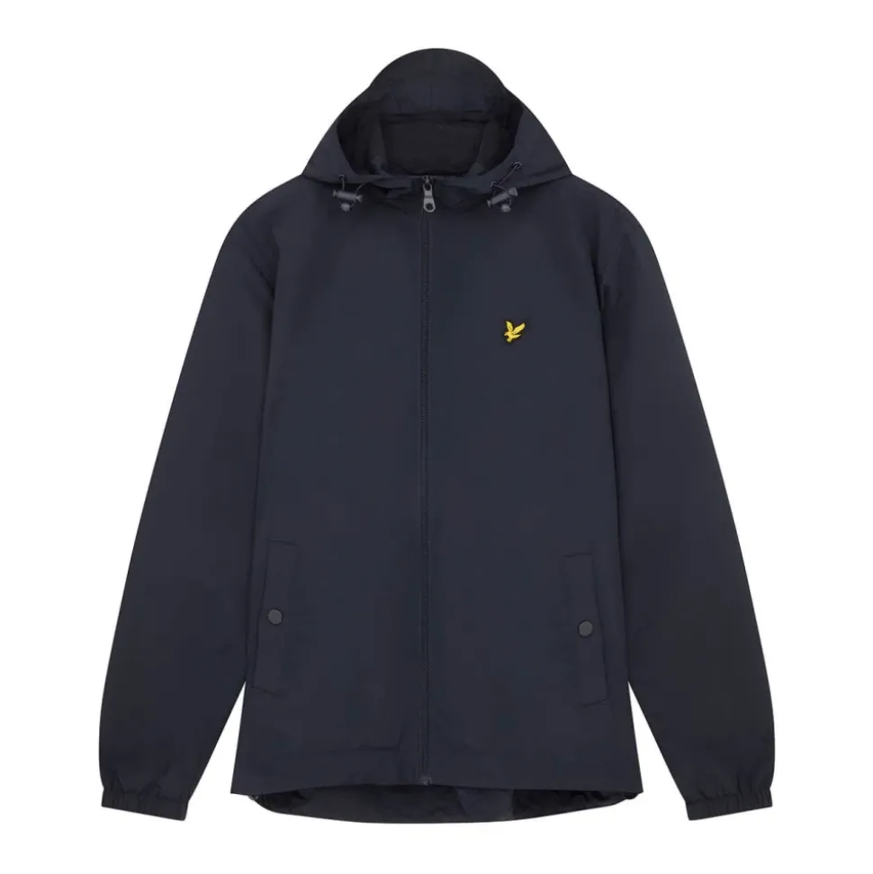Giacca con cappuccio con zip integrale