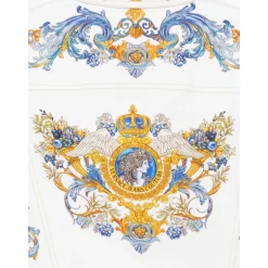 Giacca Corta con Stampa Cameo