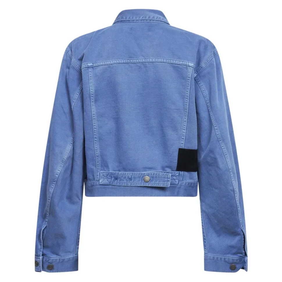 Giacca di jeans corta