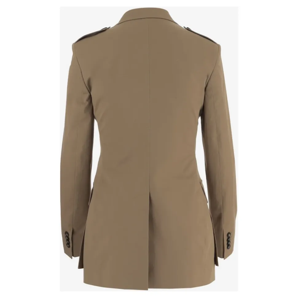 Giacca in Cotone Stretch