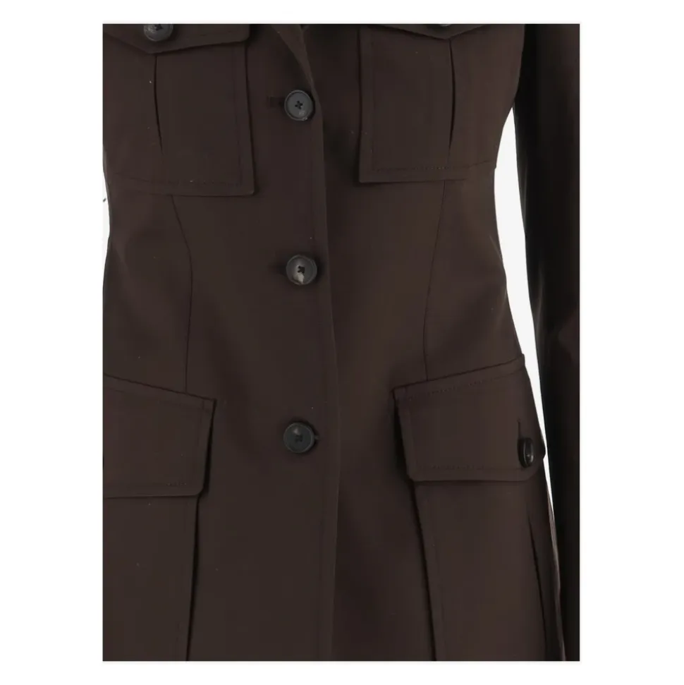 Giacca in Cotone Stretch