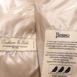 Giacca in Seta e Cashmere con Cappuccio Rimovibile