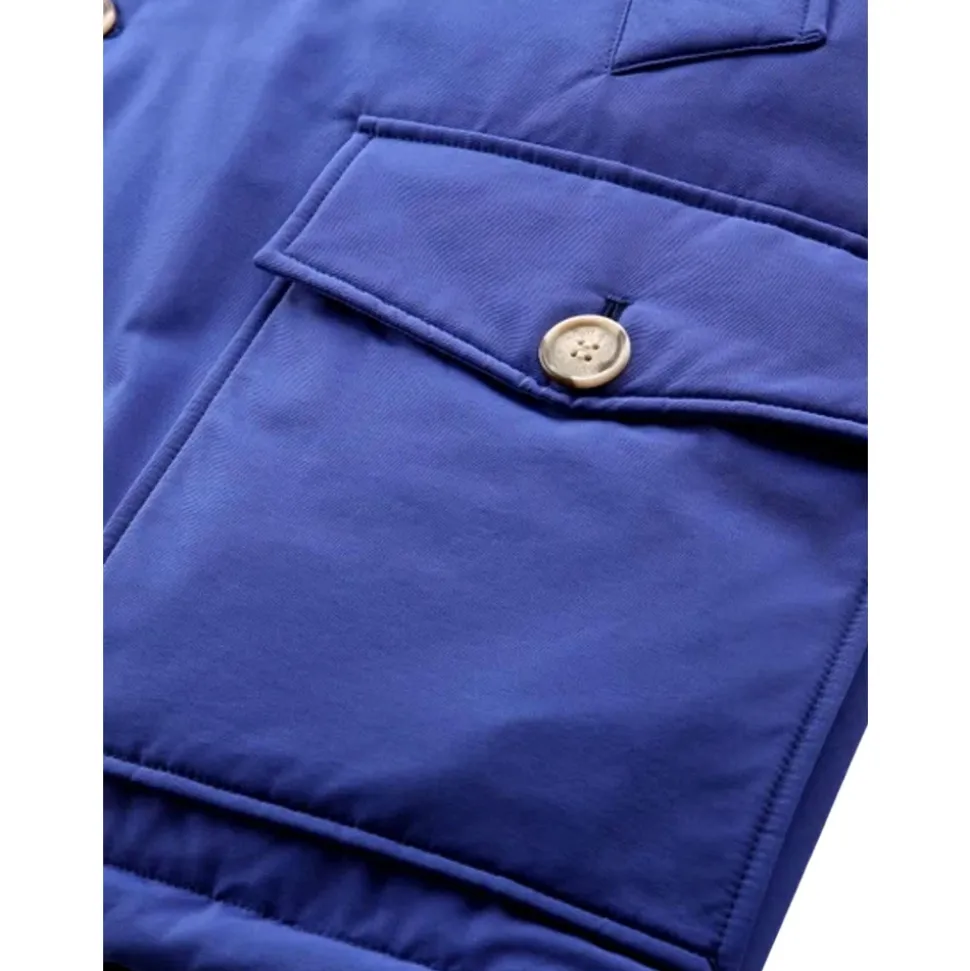 Giacca Invernale Blu Elettrico