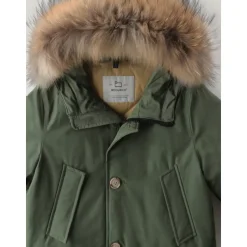 Giacca Parka con pelliccia removibile