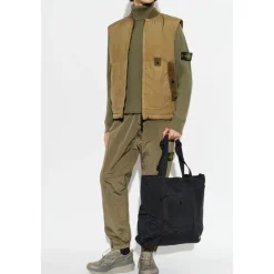 Gilet imbottito con tasche