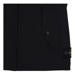 Gilet nero per bambini con toppa logo
