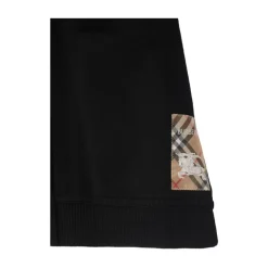 Gilet Senza Maniche Nero in Misto Lana