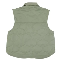 Gilet sportivo trapuntato senza maniche