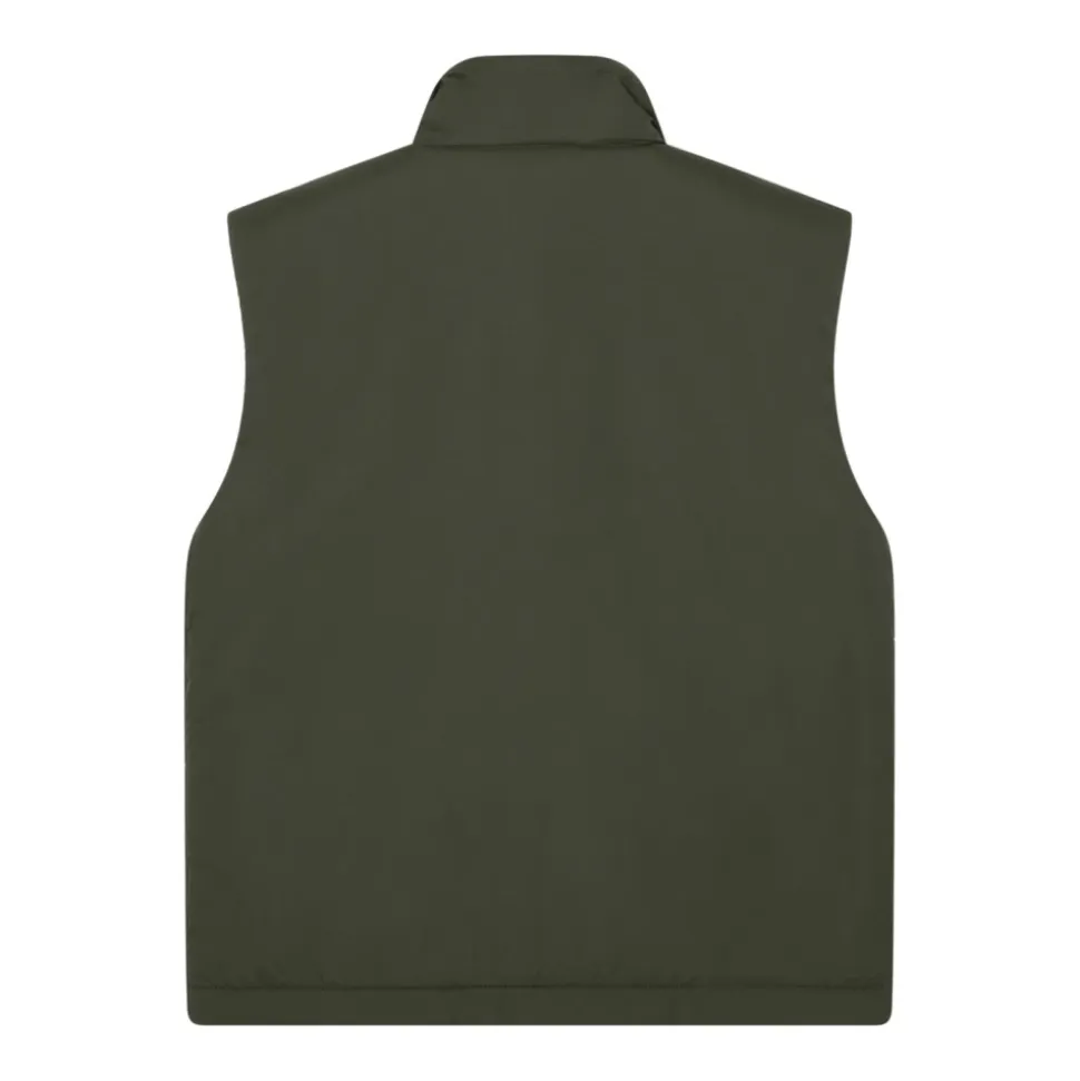 Gilet Verde Militare con Bussola
