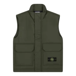 Gilet Verde Militare con Bussola