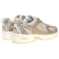Ginnica New Balance 530 in ecopelle laminata e tessuto