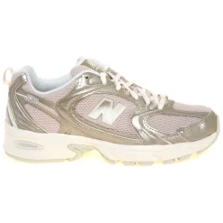 Ginnica New Balance 530 in ecopelle laminata e tessuto