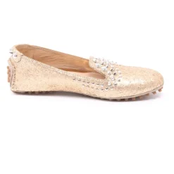 Glitter Studded Loafer Scarpa