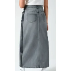 Gonna lunga in denim