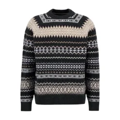 Hase Fair Isle Crew Neck Jumper