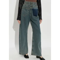 Jeans a gamba larga